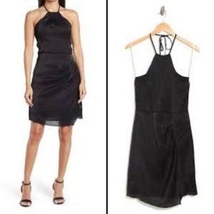 NWT BCBGeneration Halter Neck Ruched Minidress | 16